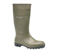 Dunlop Protomaster Full Safety Wellington Green Size 7