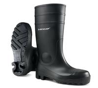 Dunlop Protomaster Full Safety Wellington PVC Waterproof Boots 1 Pair Black 09 142PP09