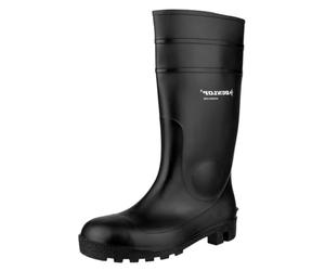 DUNLOP Protomastor Adults Black Safety Welly - Size 4 UK - Black
