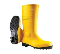 DUNLOP Protomastor Full Safety Wellies with Steel Toe, PVC, Yellow, UK 4