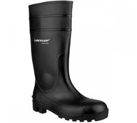 Dunlop 142PP Protomaster Black Wellington Boots - Size 7