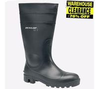 Protomastor Full Safety Safety Wellington Men's | Safety Boots | Black | UK Size 5