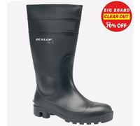 Protomastor Full Safety Safety Wellington Men's | Safety Boots | Black | UK Size 7