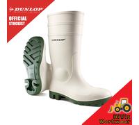 Dunlop ProMaster White/Green Boot Size 4 (37)