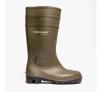 Dunlop PROTOMASTOR Unisex Safety Wellington Boots Green - UK 9