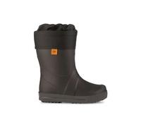 DUNLOP Puddle Jumper Black Fur Lined - Lined Winter Boots for Children, Boys, Girls
