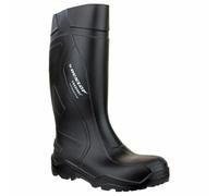 DUNLOP PUROFORT +FULL SAFETY WELLINGTONS BLACK 06.5