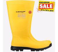 Dunlop Purofort FieldPRO Full S5 Safety Wellington Yellow Size: UK4 Co UK4 - EU37 - US5