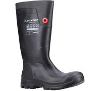 Dunlop Purofort Fieldpro Full Safety Wellington Black/black