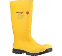 Dunlop Purofort Fieldpro Full Safety Wellington Yellow/black