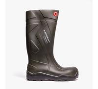 Dunlop PUROFORT+FULLSAFETYC762933 Mens Rubber Pull-On Green Safety Boots