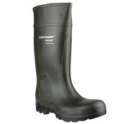 Dunlop Purofort Professional Steel Toe/Mid Wellington CA462933 Green Size UK 4_7