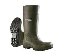 Dunlop PurofortProfessional Full Safety Wellington Green Size: UK10.5 UK10.5 - EU45 - US11.5