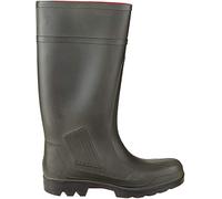 DUNLOP Purofort Professional - Unisex Knee High All Terrain Wellington Waterproof Rain Boots, Green, Chemical Resistant and Thermal Insulated Wellie for Outdoor, Gardening and Farm Work - EU38, UK5