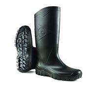 DUNLOP Purofort Professional - Unisex Knee High All Terrain Wellington Waterproof Rain Boots, Green, Chemical Resistant and Thermal Insulated Wellie for Outdoor, Gardening and Farm Work - EU48, UK13