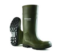 Dunlop D460933 PUROFORT GROEN 41, Unisex Adult Long Sleeve Wellington Boot, Green (Green (Groen) 08), 11 UK (46 EU)