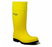 'Purofort Professional' Safety Wellington Boots Dunlop Bright Yellow 4