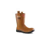 Dunlop 'Purofort RigPRO' Safety Wellington Boots in Brown | Size: 5 Dunlop Brown 5