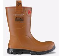 Dunlop Purofort RigPRO WATERPROOF Safety Mens Wellington Boots Brown