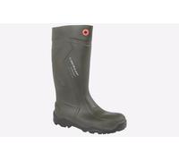 Dunlop Purofort+ Safety Men's Wellingtons Men's | Safety Boots | Green | UK Size 9.5