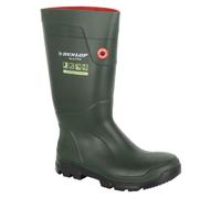 Dunlop Purofort Terrapro Men's Wellington Boots | Wellingtons | Green | UK Size 4