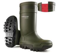 Dunlop Purofort Thermo+ Full Safety Wellington Boots 1Pr Green 5