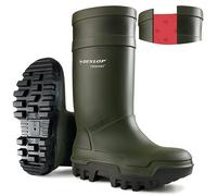 Dunlop Purofort Thermo+ Full Safety Wellington Boots 1Pr Green 5 C66293305