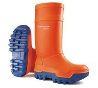 Dunlop Purofort Thermo+ Full Safety Wellingtons Orange Size 5