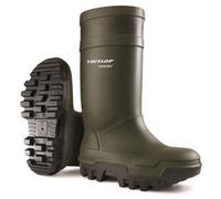 Dunlop - PUROFORT THERMO+SAFETY Wellington Boot ORANGE GREEN