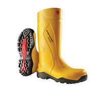 Dunlop Purofort+ - Unisex Full Safety Waterproof Work Boots, Antistatic and Slip-Resistant Wellies with Steel Toecap and Midsole for Outdoor, Construction and Industrial Use