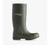 Dunlop PUROFORT Unisex Wellington Boots Green - UK 6.5