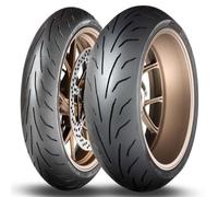 Dunlop Qualifier Core 73w Tl Touring Rear Tire Black 190 / 50 / R17