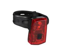 Dunlop Rechargeable LED Bike Light for Bicycle - with Brake Sensor