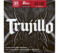 Dunlop RTT45102T Trujillo Custom Medium Stainless Steel Bass Guitar Strings (Pack of 4)