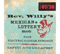 Dunlop RWN0738 'Rev Willy's Mexican Lottery Brand Electric strings 07-38