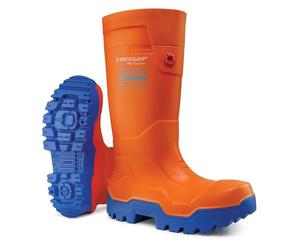Dunlop Safety Wellington Boots Mens FieldPRO Thermo+ Purofort Full Work Shoes Sz