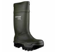 Dunlop Safety Wellingtons Purofort Thermo+ Full Safety Wellington Green CI SRC