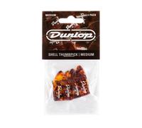 Dunlop Shell Plastic Thumbpicks Med Pack of 4