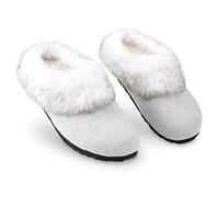 Faux Fur Slippers Dunlop Grey 5