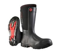 DUNLOP Snugboot Heavy Duty Full Safety Boots, Knee Height, Black, UK 13