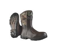 Dunlop Snugboot Trailblazer Wellington Boot - Unisex, Lightweight and Chemical Resistant, Snugfit Work Wellies, Purotex/Purofort, Dark Brown/Black - EU39/40, UK6