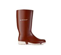 DUNLOP Sport Burgundy/White Wellington Boots - Rain Boots for Women, Men, Boys and Girls, Size 37