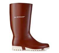 DUNLOP Sport Burgundy/White Wellington Boots - Rain Boots for Women, Men, Boys and Girls, Size 39