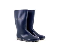 Dunlop Sport Wedge Wellington Navy Blue PVC