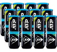 Dunlop Sports ATP Championship Extra Duty Tennis Balls, 12 x 3-Ball cans