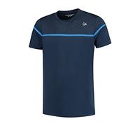 Dunlop Sports Men's Game Tee 2 Tennis Shirt, Navy, XS