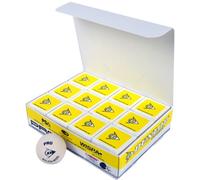 Dunlop Sports Pro Glass Court Squash Ball (White, Pack of 12)