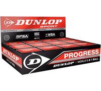 Dunlop Sports Progress Squash Ball, 12-Ball Box
