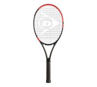 Dunlop Sports Team 285 Pre-Strung Tennis Racket, 3/8 Grip, black/red