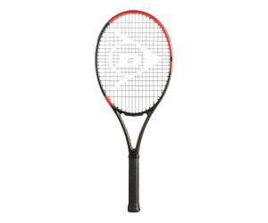 Dunlop Sports Team 285 Pre-Strung Tennis Racket, 3/8 Grip, black/red